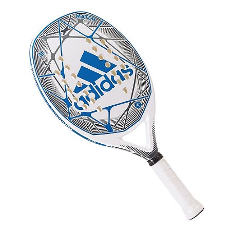 Raquete Beach Tennis Match Branco/Azul - Adidas