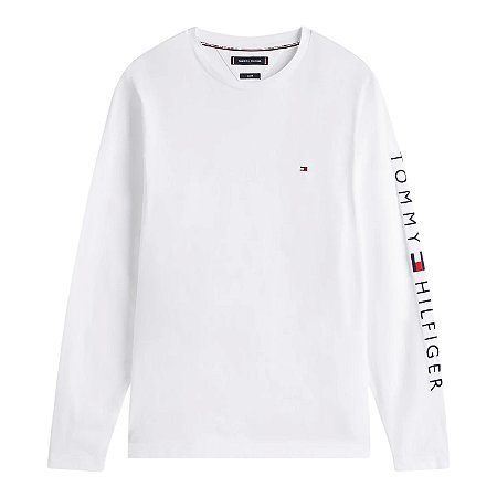 Camiseta Tommy Hilfiger Manga Longa Sleeve Tee Masculino