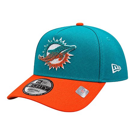 Boné New Era F1 940A-Frame Miami Dolphins Azul