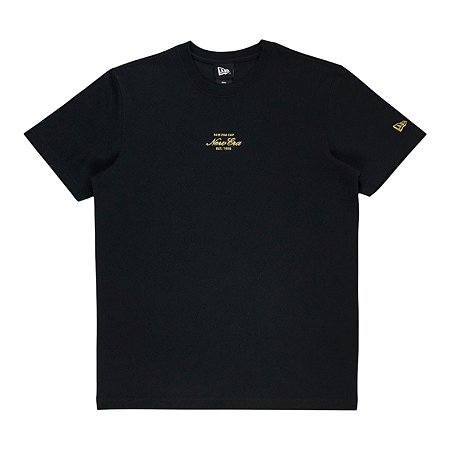 Camiseta New Era Lifestyle Branded Masculino Preto