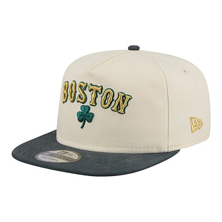 Boné New Era Metallic Logo 1920 Boston Red Sox Off White