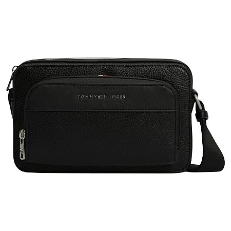 Bolsa Shoulder Bag Tommy Hilfiger Central Preto Masculino