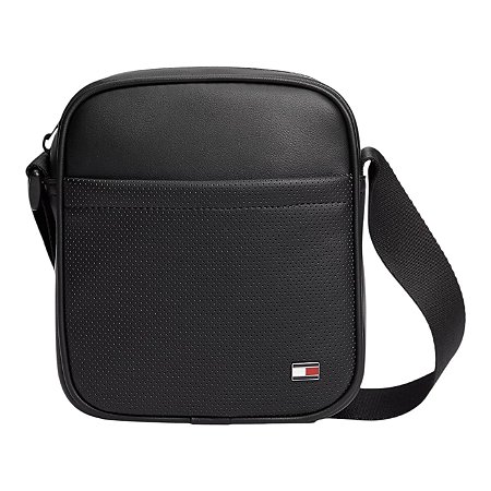Bolsa Shoulder Bag Tommy Hilfiger Foundation Mini Preto