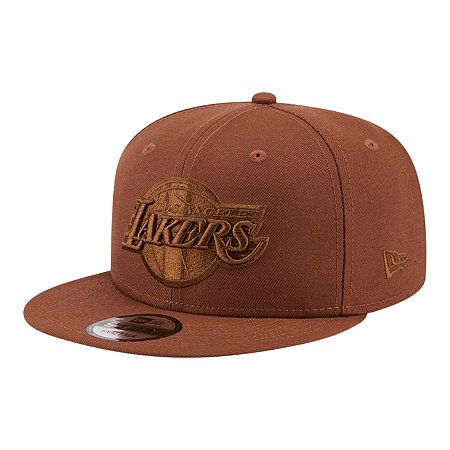 Boné New Era 950 Color Pack Los Angeles Lakers Marrom