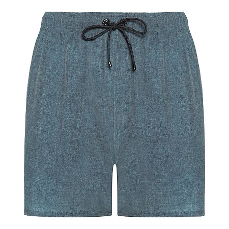 Bermuda Reserva Praia Básico Textura Masculino Fuligem