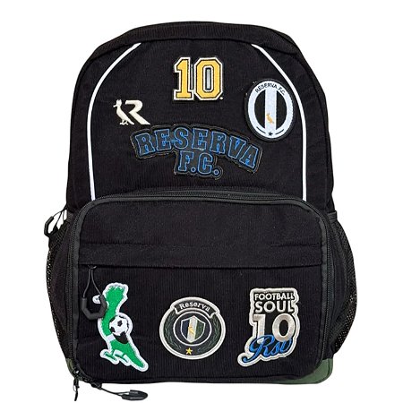 Mochila Reserva FC Patchs Preto Masculino