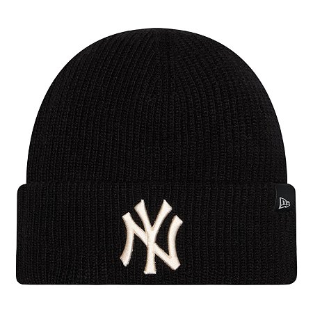 Gorro New Era Short Cuff Beanie New York Yankees Preto