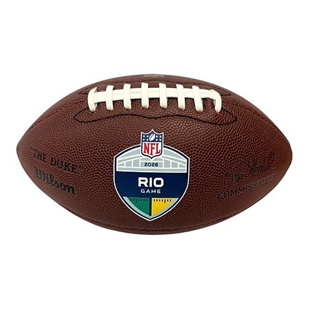 Bola Wilson Futebol Americano Rio Duke 2026 Oficial
