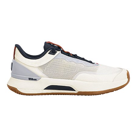 Tênis Wilson Intrigue Tour Clay Feminino Off White e Marinho