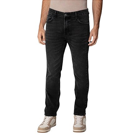 Calça Guess Jeans Slim Tapered Masculino Preto