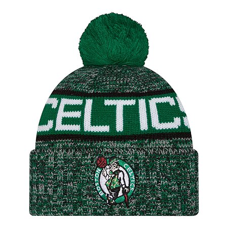Boné New Era Knit Boston Celtics Preto e Verde