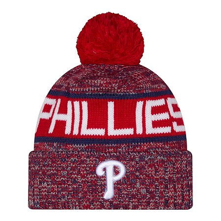Gorro New Era Knit Philadelphia Phillies Vermelho