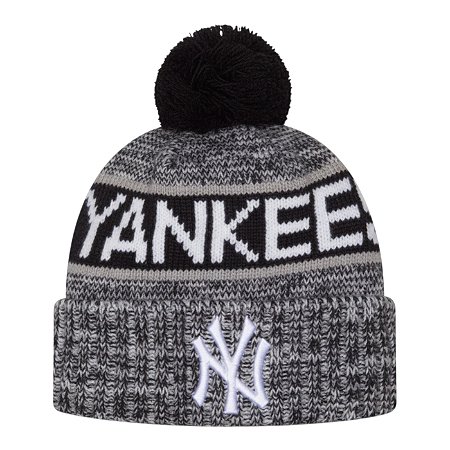 Gorro New Era Knit New York Yankees Marinho e Branco