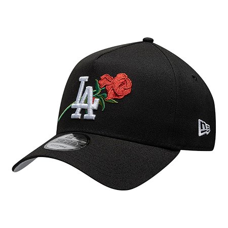 Boné New Era 940af Los Angeles Dodgers Flowers Preto