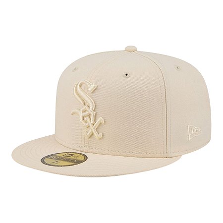 Boné New Era 5950 Color Pack Chicago White Sox Bege