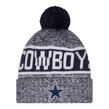 Gorro New Era Knit Tri Color Dallas Cowboys Masculino Azul