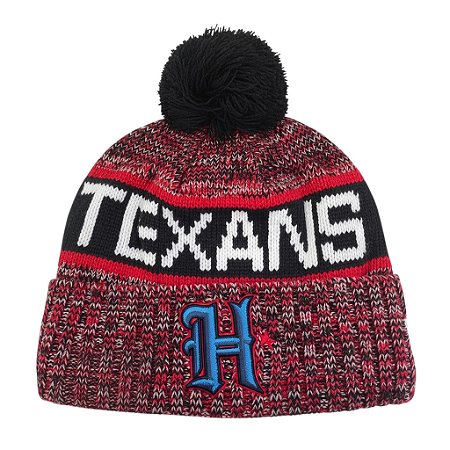 Gorro New Era Knit Tri Color Houston Texans Marinho