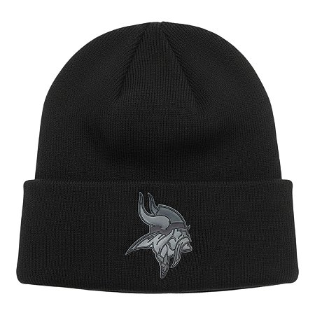 Gorro New Era Knit Chrome Minnesota Vikings Preto