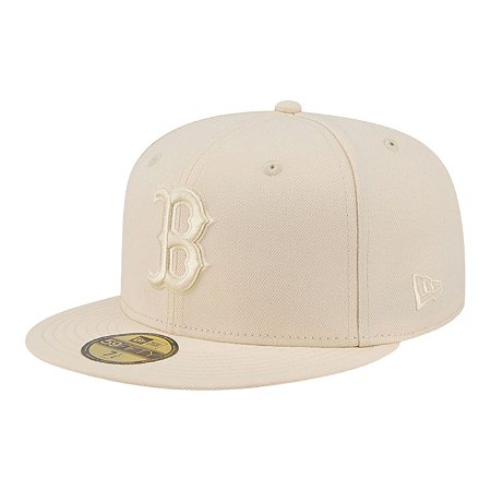 Boné New Era 5950 Color Pack Boston Red Sox Bege Masculino
