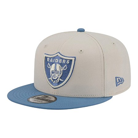 Boné New Era 950 2t Color Pack Las Vegas Raiders Bege e Azul