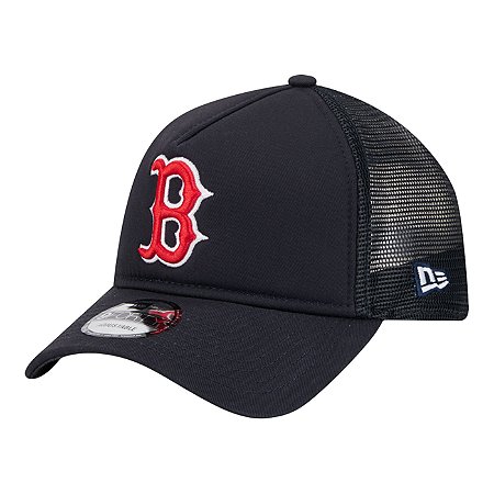 Boné New Era 940A-Frame Trucker Eg Boston Red Sox Marinho