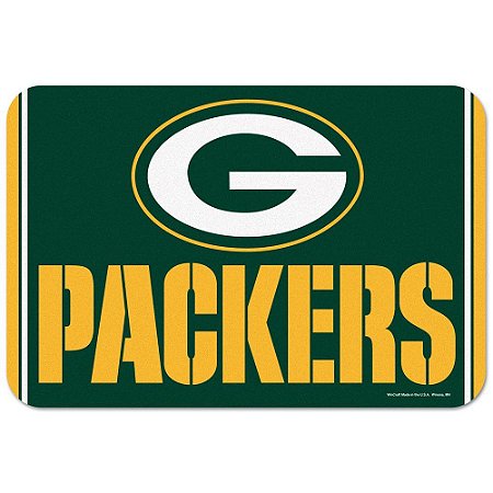 Tapete Decorativo Boas-Vindas NFL 51x76 Green Bay Packers