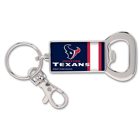 Chaveiro Abridor de Garrafas NFL Houston Texans
