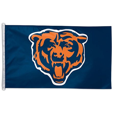 Bandeira Grande 90x150 NFL Chicago Bears