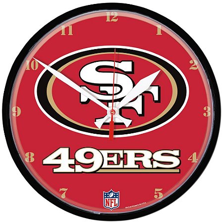 Relógio de Parede NFL San Francisco 49ers 32cm