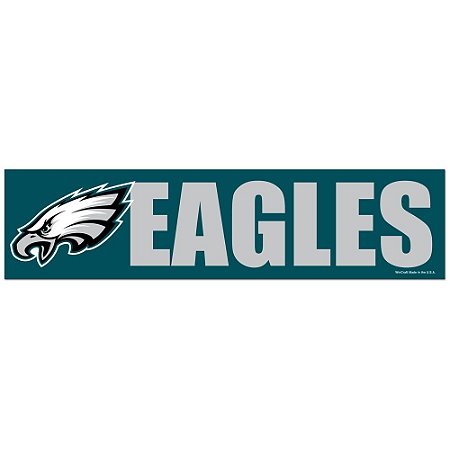 Adesivo Faixa Bumper Strip 30x7,5 Philadelphia Eagles