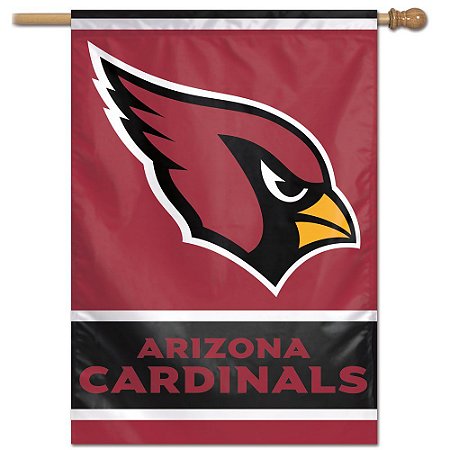 Bandeira Vertical 70x100 Logo Team Arizona Cardinals