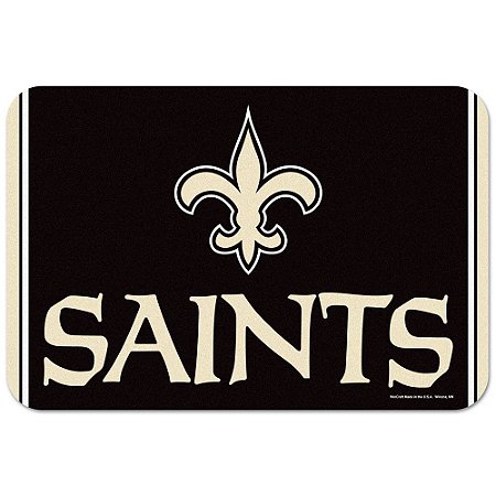Tapete Decorativo Boas-Vindas NFL 51x76 New Orleans Saints