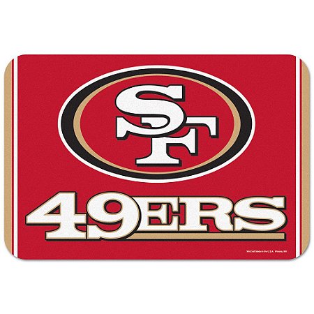 Tapete Decorativo Boas-Vindas NFL 51x76 San Francisco 49ers
