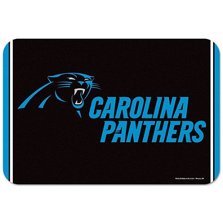 Tapete Decorativo Boas-Vindas NFL 51x76 Carolina Panthers