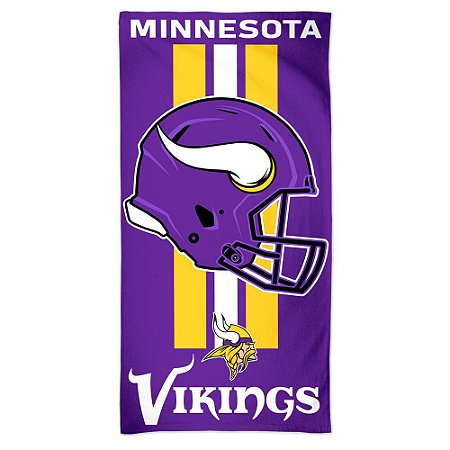 Toalha de Praia e Banho Standard Minnesota Vikings