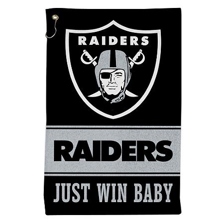 Toalha Sport NFL 40x64cm Oakland Raiders