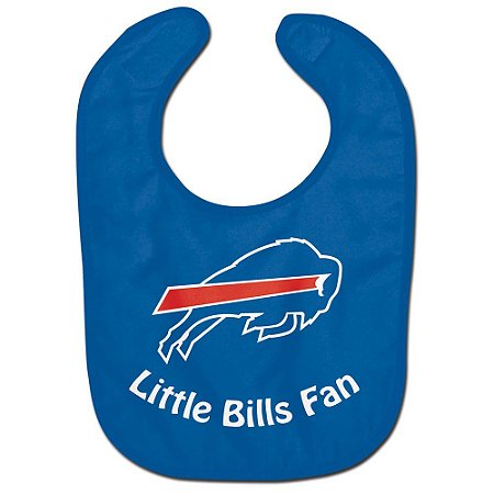 Babador Infantil Pequeno Fã Buffalo Bills