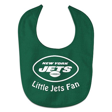 Babador Infantil Pequeno Fã New York Jets