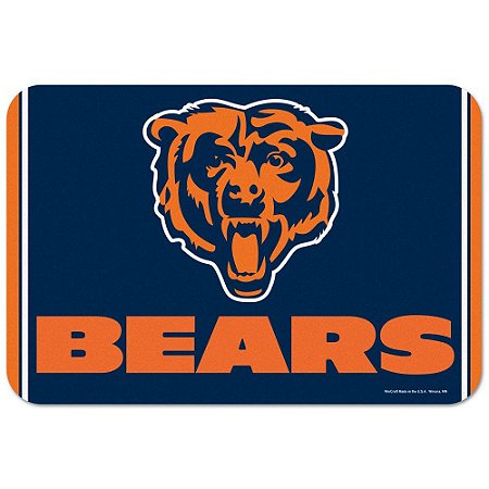 Tapete Decorativo Boas-Vindas NFL 51x76 Chicago Bears