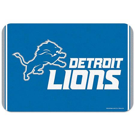 Tapete Decorativo Boas-Vindas NFL 51x76 Detroit Lions