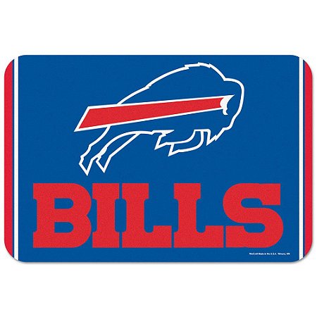 Tapete Decorativo Boas-Vindas NFL 51x76 Buffalo Bills