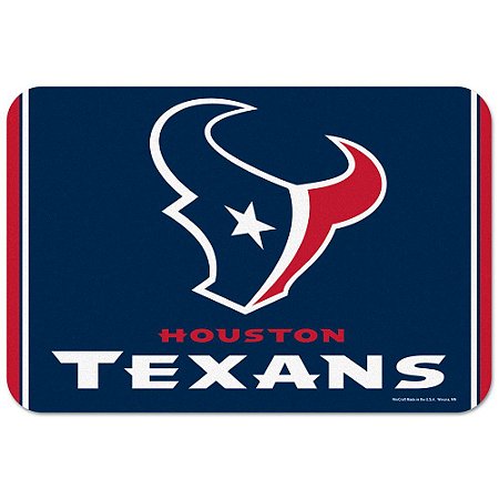 Tapete Decorativo Boas-Vindas NFL 51x76 Houston Texans