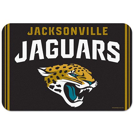 Tapete Decorativo Boas-Vindas NFL 51x76 Jacksonville Jaguars
