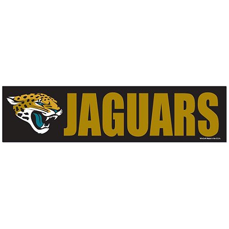 Adesivo Faixa Bumper Strip 30x7,5 Jacksonville Jaguars