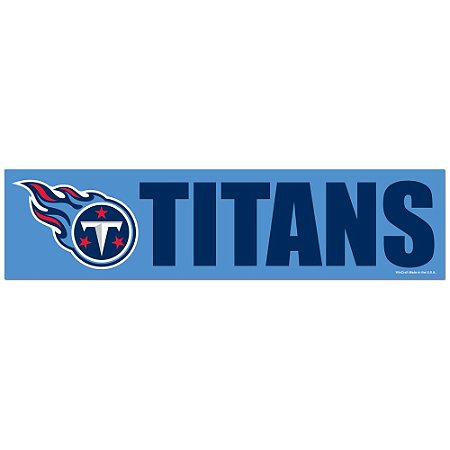 Adesivo Faixa Bumper Strip 30x7,5 Tennessee Titans