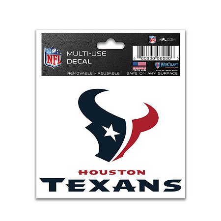 Adesivo Multi-Uso 8x10 NFL Houston Texans