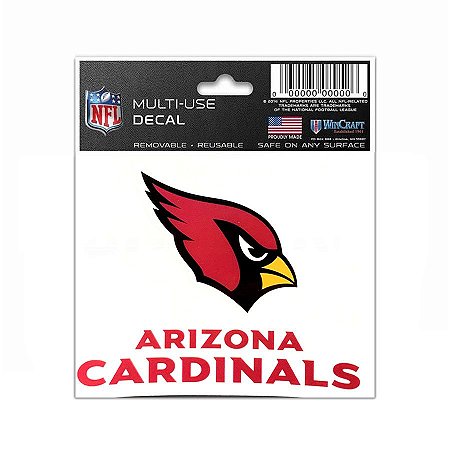 Adesivo Multi-Uso 8x10 NFL Arizona Cardinals