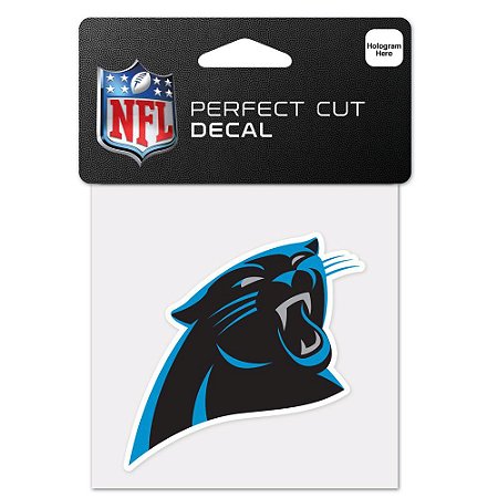 Adesivo Perfect Cut NFL Carolina Panthers