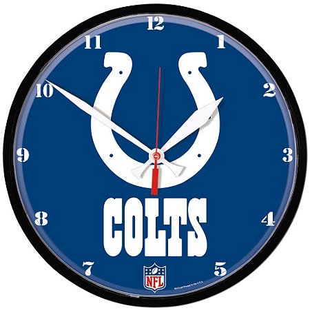 Relógio de Parede NFL Indianapolis Colts 32cm