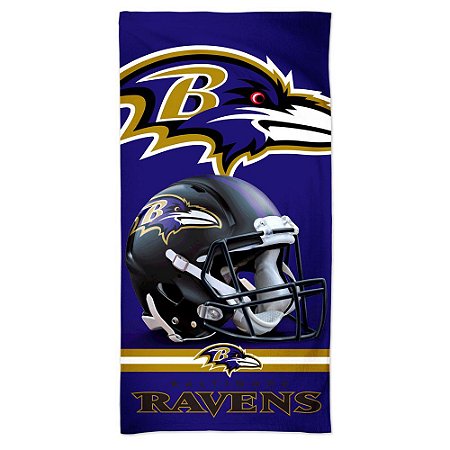 Toalha de Praia e Banho Spectra Baltimore Ravens